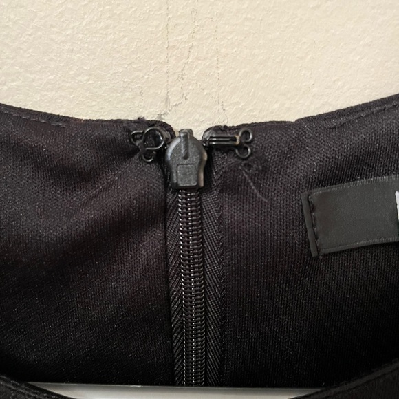 Black Lulu Midi Dress - Picture 4 of 8